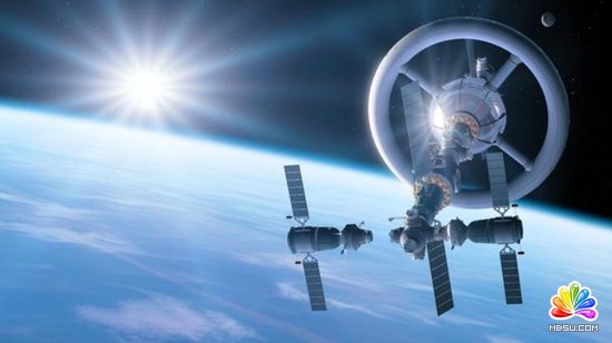 探索未來空間站雛形:巨型旋轉環造重力場