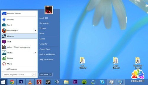 兩全其美 Windows 8.1或重現開始按鈕