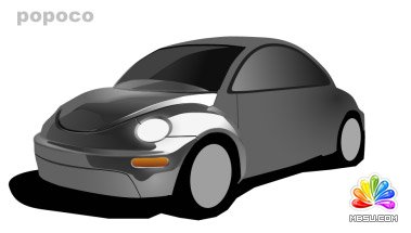 Fireworks簡單繪制甲殼蟲小轎車