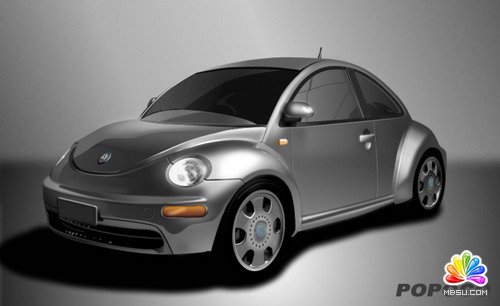 Fireworks簡單繪制甲殼蟲小轎車