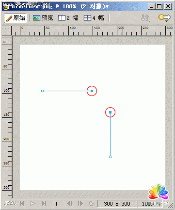 Fireworks組合路徑功能使用方法 模板無憂