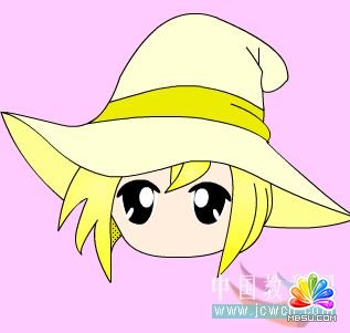 Flash繪制卡通MM眨眼睛動畫