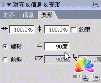 flash基礎教程之縮放、旋轉和傾斜對象