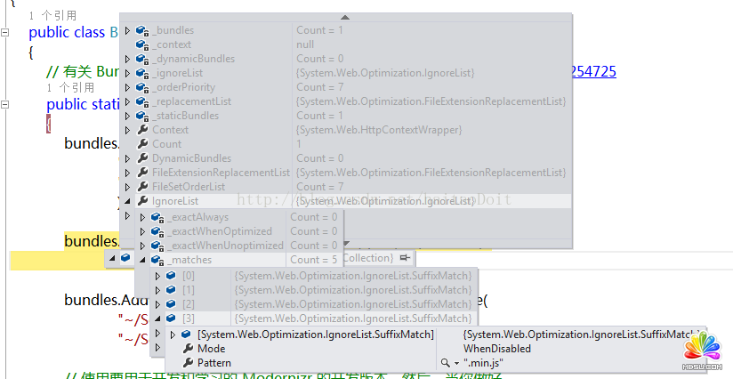 ASP.NET中MVC 4 的JS/CSS打包壓縮功能