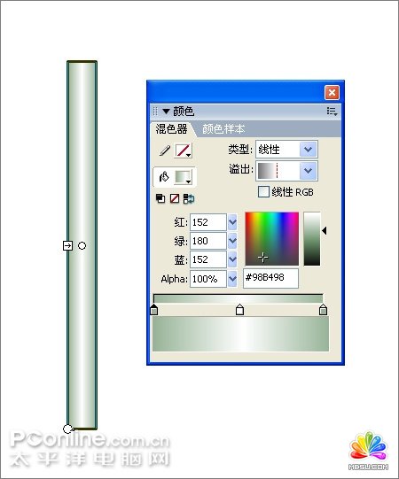 Flash制作一幅詩意的水墨卷軸展開的動畫,PS教程,思緣教程網