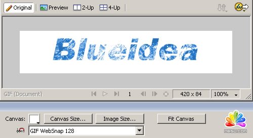 Fireworks 創建殘破紋理特效文字