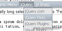 jdMenu jQueryˮƽ�����ˆβ��