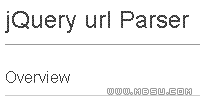 jQuery url Parser �ַ����������
